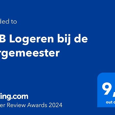 B&B Logeren Bij De Burgemeester Stad aan 't Haringvliet Exterior foto